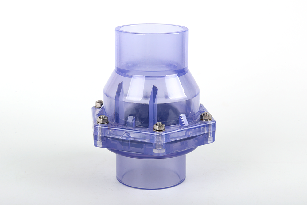 东胜透明翻板式止回阀